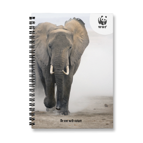 Erasable Notebook: WWF x MOYU | Ring Binder A5 Elephant