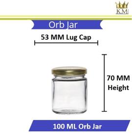 Orb Glass Jar