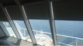 Blackout Privacy Blind for ships / boats