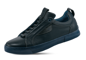 Men's sneakers in dark blue color