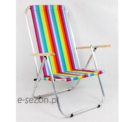 Deckchair/beach chair – rainbow