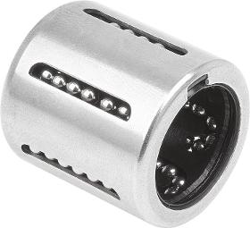 Linear ball bearing steel compact