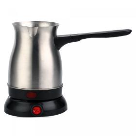 Cheffinger CF-ECMO.6:600ml Electric Stainless Steel Turkish Espresso Coffee