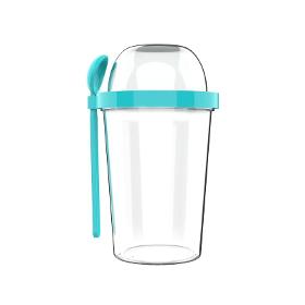 Poppard Turquoise Capsule 450 Ml + 100 Ml Snack Container