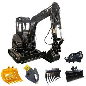 New 2.0 ton operating weight mini digger excav mini crawler 