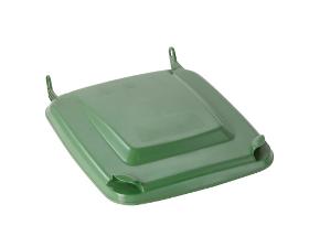 Lid for a plastic bin 240t plastic container green