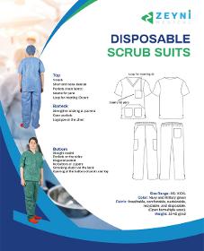 Disposable Scrub Suits