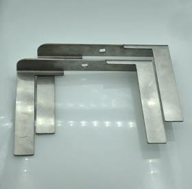 Laser cutting and bending stainless steel parts