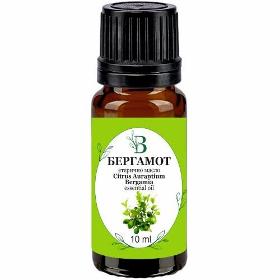 Essential oil of Bergamot (Citrus Aurantium Bergamia) 10 ml.