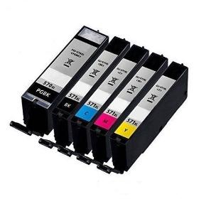 Compatible inks set Canon PGI-570XL (PGBK) / CLI-571XL (C/M/