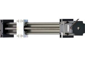 Linear module with stepper motor