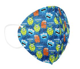 Medizer Qzer Kids Series 5 Layer Cute Bacteria Patterned FFP2 Best Face Mask