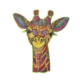 The Funny Giraffe Wooden Puzzle