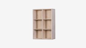 Eco-friendly document shelf made of natural birch plywood