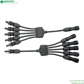  5 To1 Solar Cable Harness Y Cable Connector Solar Wiring