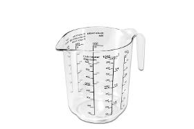 Measuring cup 1 l printed