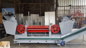 Pallet shredder, pallet recovery machine