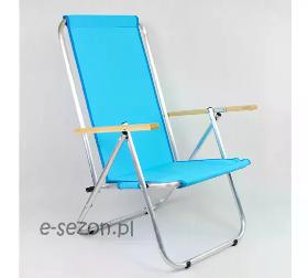 Deckchair/chair 130 kg – turquoise mesh