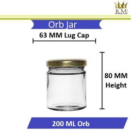 Orb Glass Jar