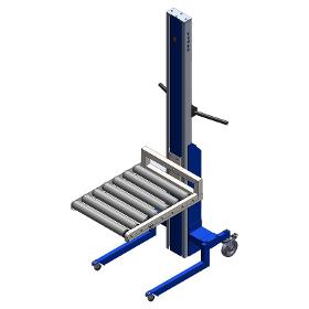 Mobile Elevator With Conveyor Support 640 x 530 x 60 mm