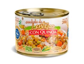 ENSLADA DE QUINOA CON LENTEJAS