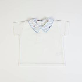 Organic Woven Salopete + Polo T-shirt