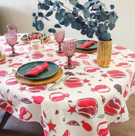 Linen tablecloth