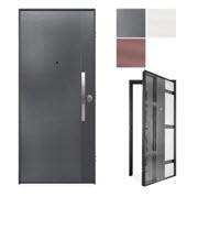 E-lite with Aluminium panel  Millerighe security Door