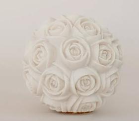 Decorative and aromatic piece Roses - white