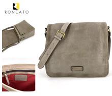 R Roncato Made in Italy Sauvage Leather Shoulder Bag (46.9118)