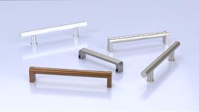 Metal Handles: Steel