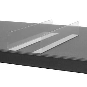 Shelf Divider with Adhesive Bracket 450 mm | 50 mm