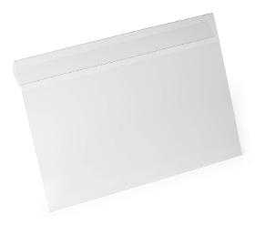 Document sleeve with fold HARD COVER A4 landscape, DURABLE