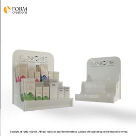 FC.17133 Plexiglass counter display for cosmetics