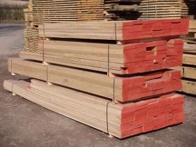 Unedged Oak Lumber