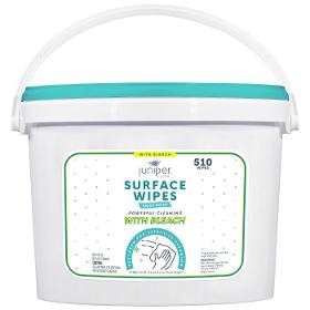 Juniper Clean Surface Cleaning Wet Wipes With Bleach