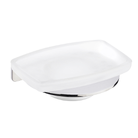 Neva Chrome Square Soap Dish