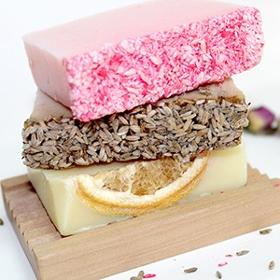 Wild & Natural Handmade Soap Loaves 