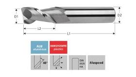 Milling Tools: for aluminium