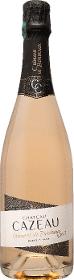 Chateau Cazeau sparkling wine rose Cremant de Bordeaux Brut