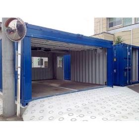 Prefabricated container garage