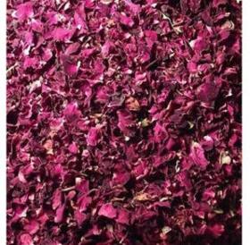 Dried rose petals