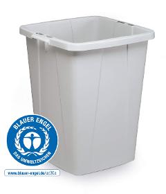 Waste bin DURABIN® ECO 90L square, DURABLE