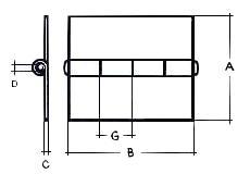 Short Hinges - Art. 1290/1