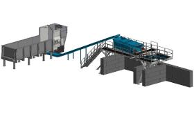 Design and construction of waste processing lines