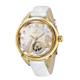 Golden women’s watch 