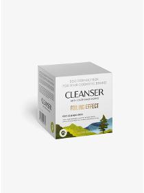 Cleanser box cube shaped medium size white eco-friendly