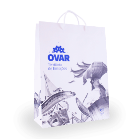 Drawstring Wing Paper Bags (ovar)