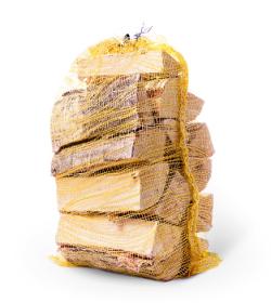 KILN DRIED FIREWOOD, 40 L MESH BAG