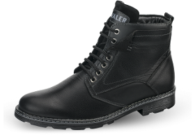 Male boots in black